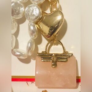 Piper K Heart/Purse Bag Charms/Key Chain